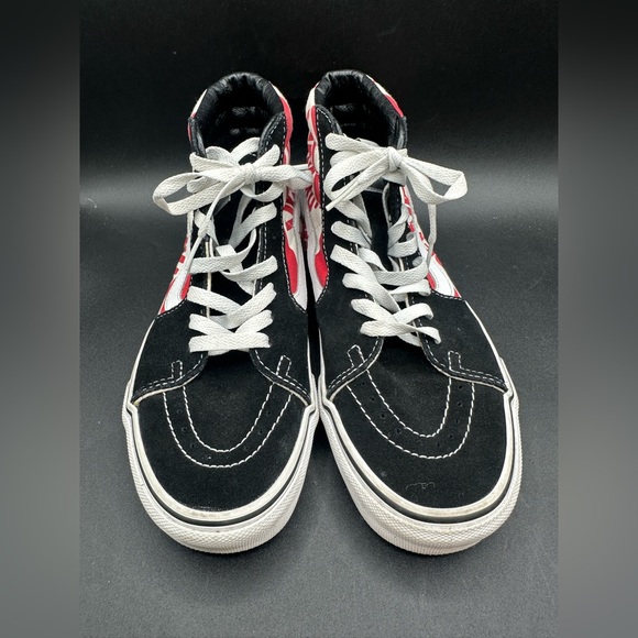 Vans Sk8-Hi (Otw Quarter) Men's Size 7 Shoes Red/Black Womens 8.5 - Picture 2 of 6
